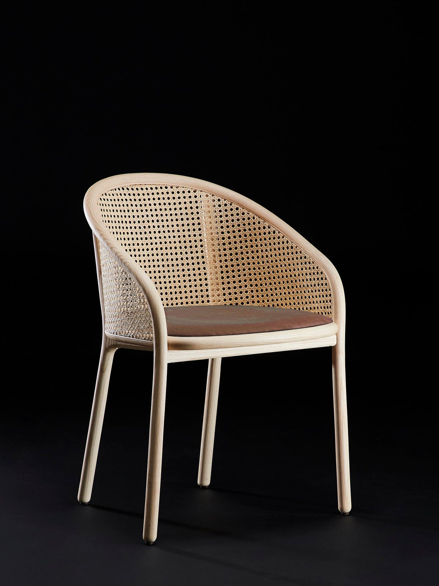 2 x LATIS Natural Ash with padded seat