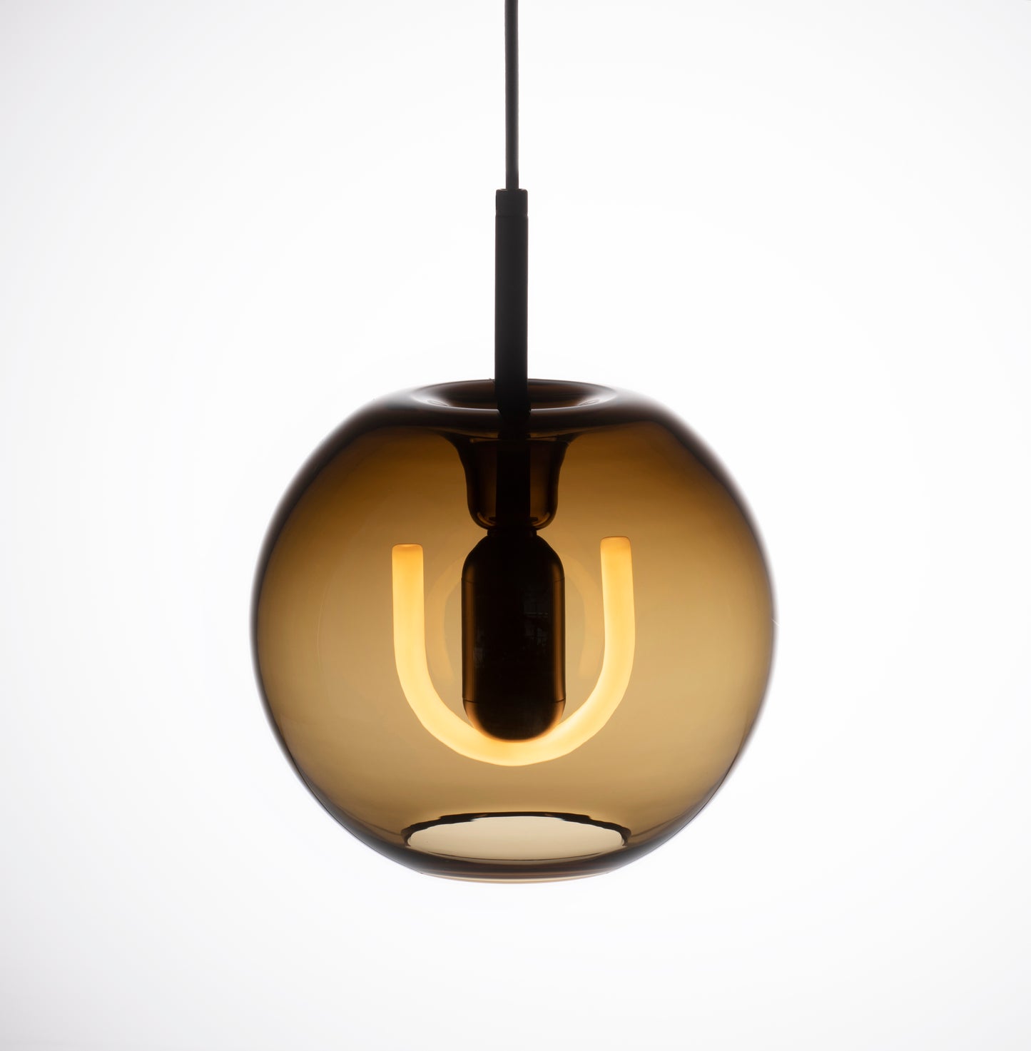 TORU glass lampshade / Sepia